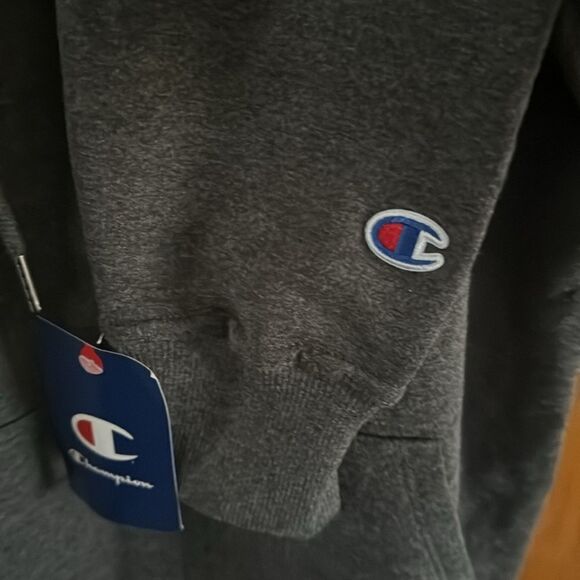 Champion Hoodie Mens Small Gray - Picture 4 of 4